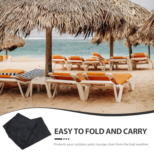Funda para silla reclinable ideal para proteger terrazas patios y jardines 4