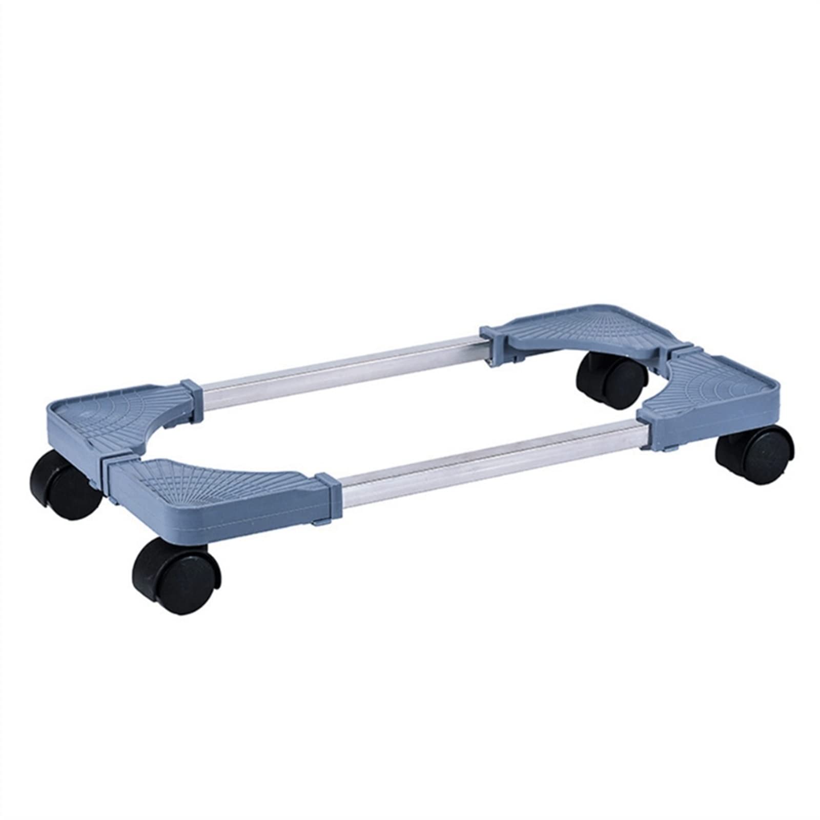 SaryEdge Adjustable Monitor Stand Mobile CPU Stand, Adjustable CPU Holder PC Host Cooling Chassis Bracket with Locking Caster Wheel, Scalable PC Tower Stand Ar,Blue
