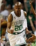 Ray Allen Boston Celtics Unsigned 2008 NBA Finals Game 6 Reaction Photograph - Original NBA Art and Prints