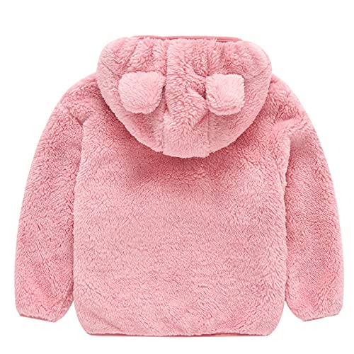 Casaco infantil amarelo de inverno com orelhas quentes para meninos com capuz e capuz para bebês cri