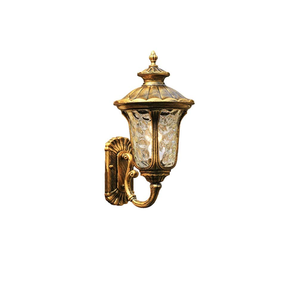 Lumière extérieure lanterne en verre pour illuminer votre balcon de porche et terrasse