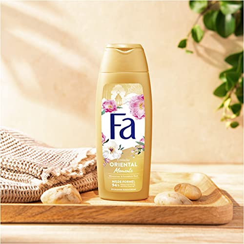 Fa Lot de 3 gels douche nourrissants Oriental Moments au parfum délicat de du désert et de bois de santal 3 x 250 ml - vue 3