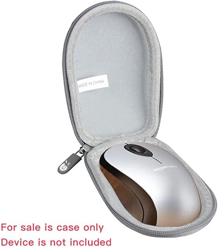 Miniatura 7 de Hermitshell Estuche de viaje para TiendaBasics Ratón inalámbrico Nano Receptor MGR0975 (rojo)