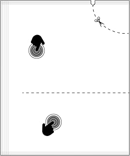 INDA Colla Fissaggio a Parete, polimero bicomponente, Bianco, 2 x 3 x 9 cm