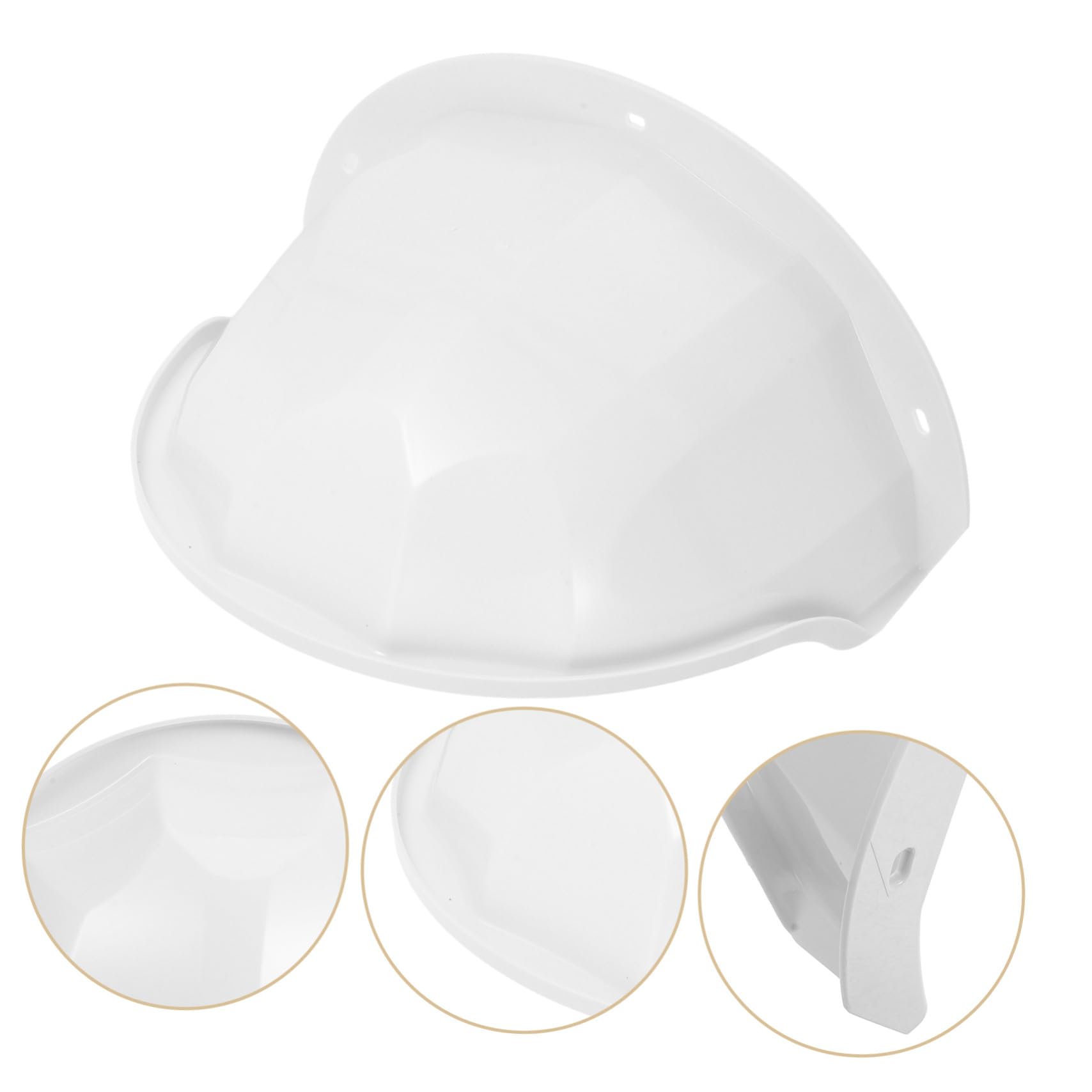 4 Stück Outdoor Kamera Schutzabdeckung Weiß Wetterfeste Regen und Sonnenschutz Haube für Überwachungskameras Langlebiges Schutzgehäuse für Außenbereich