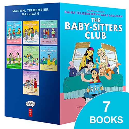 The Baby-sitters Club #1-7 Graphic Novel Box Set