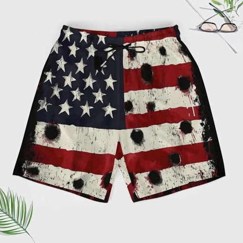Supdreamc Relaxed Swim Trunks Big & Tall Half Pants for Men Boy, Loose Fast Dry Underwear3