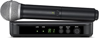 Sound Card Kit Profession 1 Channel Wireless Vocal Microphone UHF System Kit Handheld Mic For Karaoke Stage Performanc Church Speech Studio Setup For Recording Music ( Color : BLX set , Size : 1 )