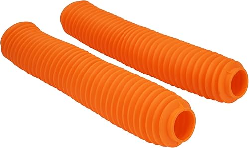 Miniatura 8 de Botas de horquilla delantera para motocicleta, cubiertas universales de amortiguador, protector de goma contra el polvo, polainas para la mayoría de