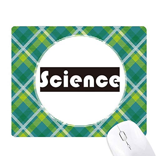 Tapis de souris verte grille pixel au style informatique vintage