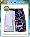 Swim Trunks for Mens 3D Print Men's Board Shorts Young Man Bathing Suits Vacation Swimwear Knee Length Mens Swim Trunks Fashion Swim Shorts L