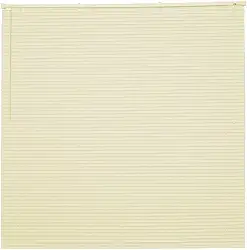 Persiana para Janelas OFF com Lâminas Horizontais PVC na Cor Bege Tamanho Larg. 0,80 x Alt. 1,30m