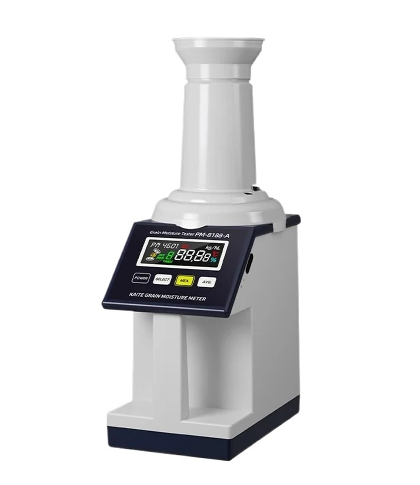 Humidimètre, Humidimètre de grains PM-8188-A, 31 types graines, testeur avec écran couleur rétroéclairé densité en vrac, analyse d'eau haute précision