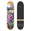 Black Grip Tape / Multi-Color Wheels