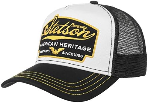 Stetson American Heritage Trucker Cap Men Black One Size