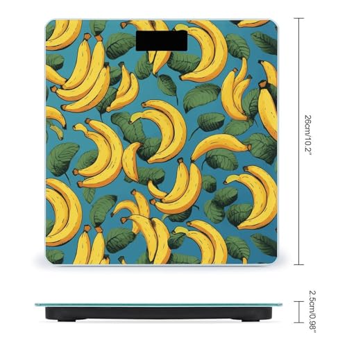 Balanza digital de baño FekiLoot con vidrio templado miniatura 2