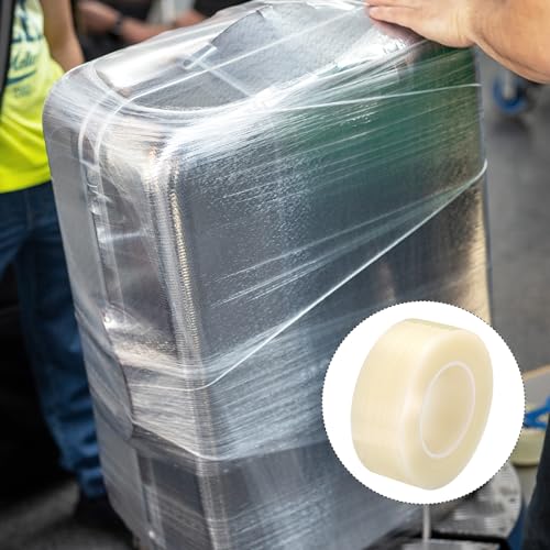 Image of MECCANIXITY Removable Protective Film Tape, 2 2 /5 Inch x 656 Ft Surface Protective Scratch Film Tape Roll for Furniture, Electrical Appliances, Clear
