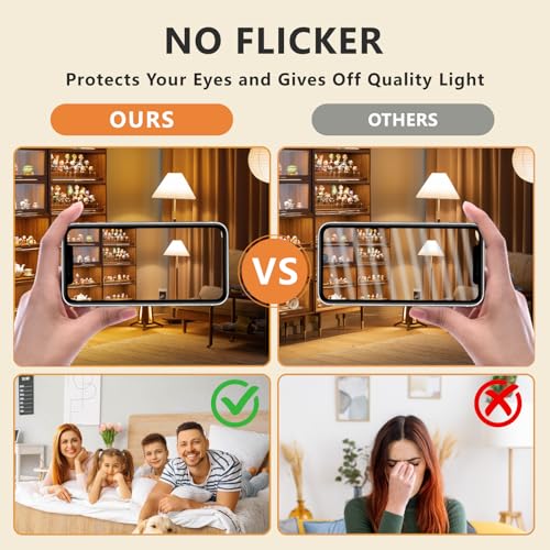 18W Compact Fluorescent Lamp 2-Pin, G24d-2 Warm White 2700K, 1200LM, 2U Double Turn Tube Energy Saving Lamp, 220V PLC 840 CFL Lamp, Non-Dimmable, Suitable for Corridor, Bathroom, Bedroom, 1 Pack - Image 5