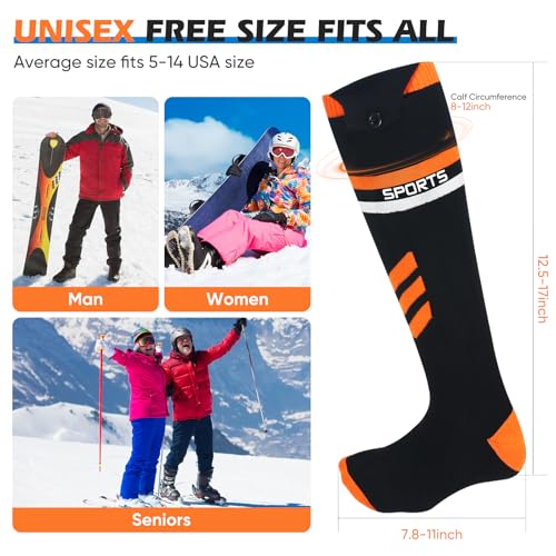 Amortherapie Heated Socks For Men Women App Control thumb #1