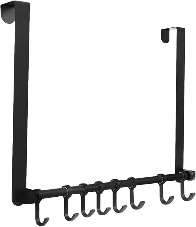 Türhaken-Set 4x5 Haken - Edelstahl-Garderobe Für Türen, Platzsparend & Stabil