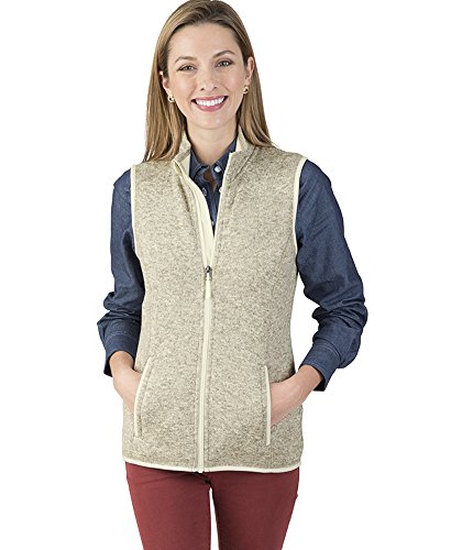 Charles River Apparel Women’s Pacific Heathered Vest,...