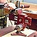 Ultimate Versatile Work Bench Vise - Table Vise with 2 Axes of Rotation - 4.5” Max Jaw Opening Table Vice Clamp with Offset Arm and Vertical Mount for Woodworkers or Metal Shops by Kings County Tools