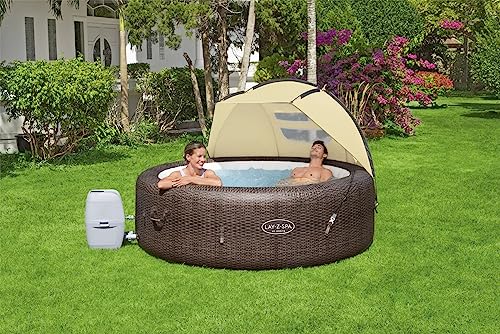 Auvent pour spa gonflable Lay-Z-Spa Bestway amovible et imperméable - 3