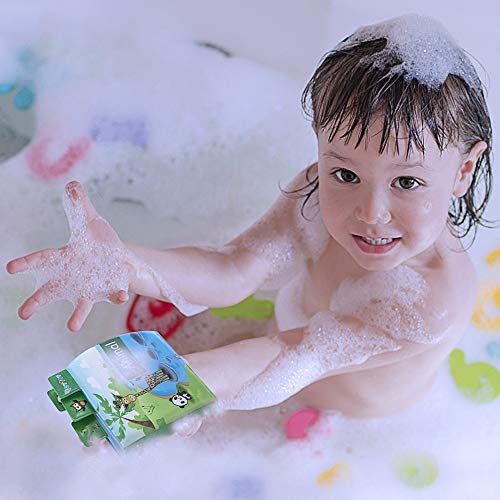 Baby Bath Books, 6Pack Nontoxic Fabric Baby Bath Books Early Education Bathtub Toys Activity Waterproof Baby Books For Toddler, Infants And Kids Perfect For Baby Shower #TOP2