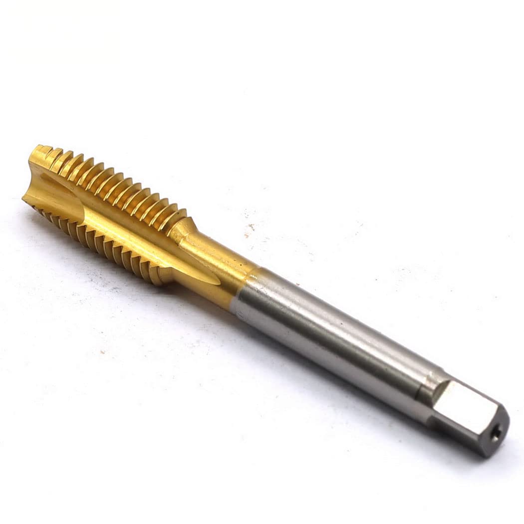 MZG 1PC JIS Standard M10×1.5 TIN CNC Straight Groove Apex Blind Hole Thread HSS Machine Screw Taps