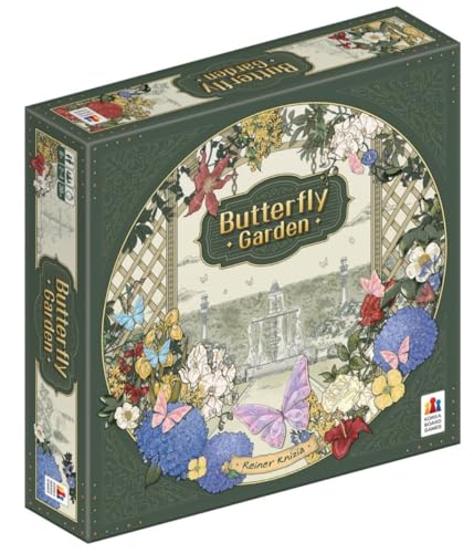 Capstone Games Butterfly Garden - A Strategic Tile Laying Adventure, Guide Rare Butterflies to Blooming Fairy Destinations, Family Friendly Board Game for 2-4 Players Ages 8+