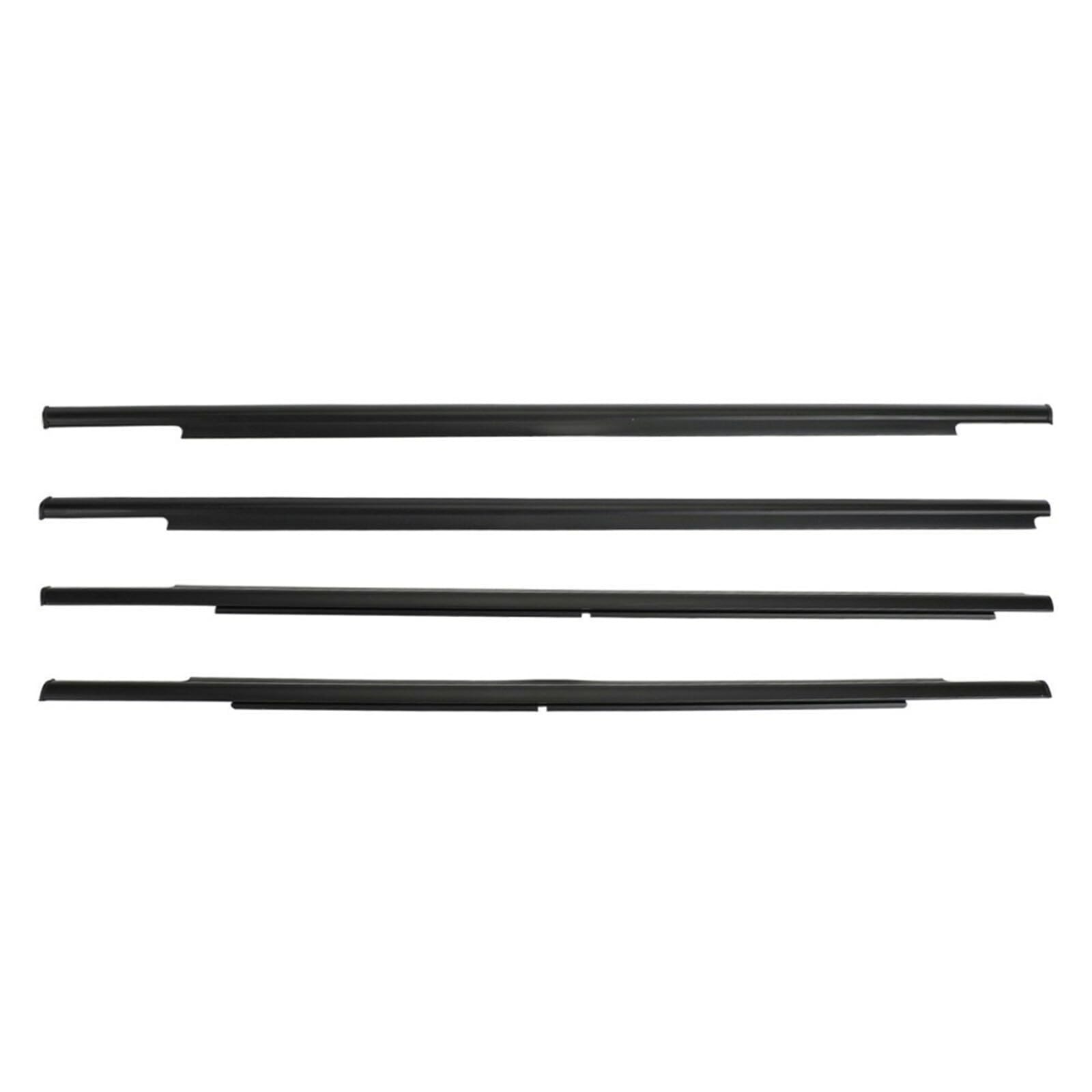 Yuqudgelky One Color 5727A007 5727A008 For Mitsubishi For Outlander 2013-2018 4Pcs Window Glass Weatherstrip Side Door Moulding Seal