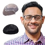 VARIAS OCASIONES DE USO: El peluquín puede ayudarlo a hacer un look perfecto para el uso diario, el trabajo, las citas, las fiestas temáticas, los conciertos y cualquier otra ocasión