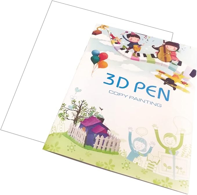 Libro de plantillas para lápiz 3D Irfora 40 patrones miniatura 9