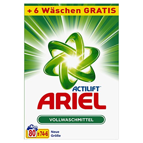 Ariel Washing Powder Regular 5.2 kg Pack of 1 (1 x 80 Wash Loads)