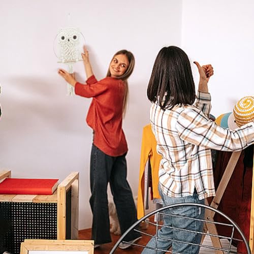 Kit macramé mural débutant pour apprendre le tissage facilement