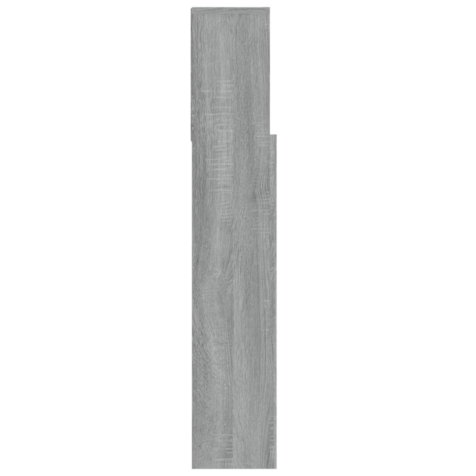 GuyAna Mueble cabecero Gris Sonoma Cabeceros Infantiles HabitacióN Juvenil 100x19x103,5 cm