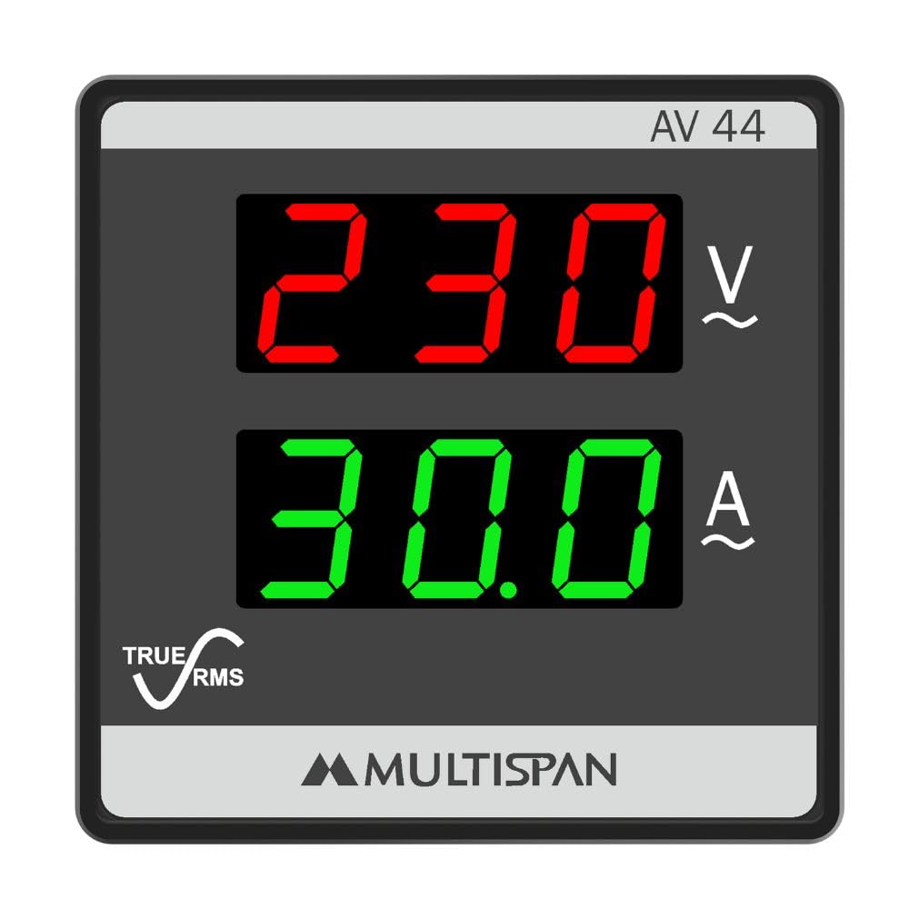 Multispan AV-44 Single Phase Digital Volt Ampere Meter 48 x 48 x 46-picture-18