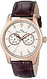 Lucien Piccard Men's LP-12761-RG-02S-BRW Stellar Analog Display Japanese Quartz Brown Watch