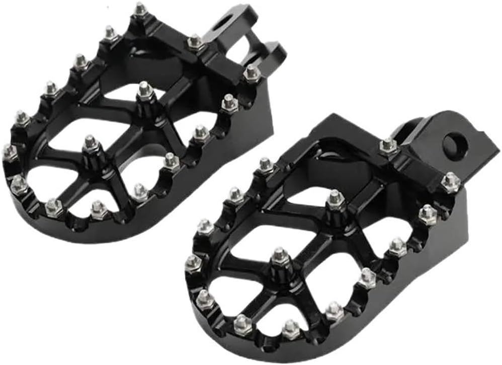 Motorcycle pedal Footpeg Footrest Pedals Floor Boards Rests Motorcycles MONKEY 125 2020-2024 MSX 125 GROM125 2013-2024 Mopeds Scooters(Blue)