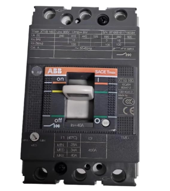 Available for ABB Circuit Breaker XT1B160 General Accessories (XT1B160 3P 100A)