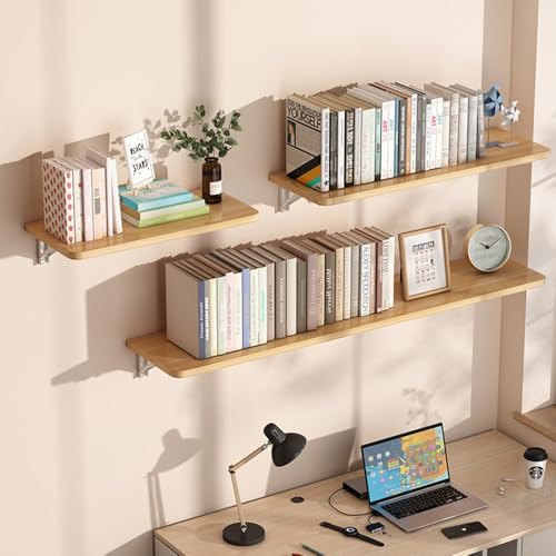Table murale pliante en bois pour petits espaces et bureau compact - 7