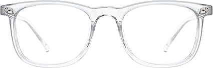 TIJN Sleep Glasses for 99.9% Blue Green Light Blocking Dual AR Coatings Red Lens for Computer Gaming Reduce Eyestrain,Declan