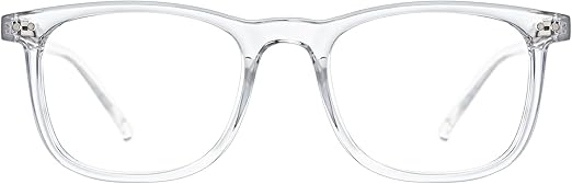 TIJN Sleep Glasses for 99.9% Blue Green Light Blocking Dual AR Coatings Red Lens for Computer Gaming Reduce Eyestrain,Declan