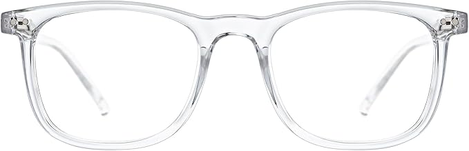 TIJN Sleep Glasses for 99.9% Blue Green Light Blocking Dual AR Coatings Red Lens for Computer Gaming Reduce Eyestrain,Declan