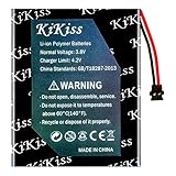 Lecteur polymre Li-ion haute capacit 2250 mAh - Remplacement compatible pour iRiver Astell & Kern AK Jr Player avec kits d'outils