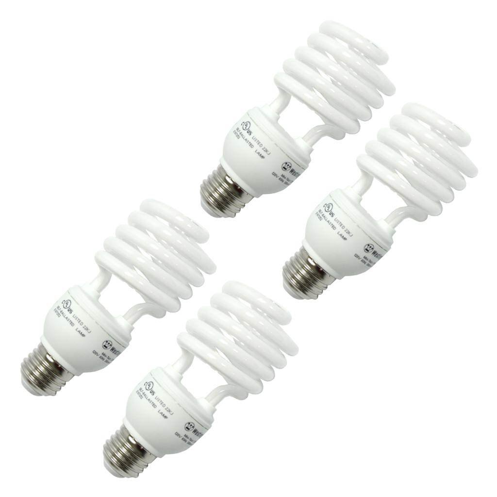 Westinghouse 37959 - 23MINITWIST/35/4PK Twist Medium Screw Base Compact Fluorescent Light Bulb