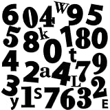 Chiffres & Lettres Découpés Numéro De Rue - Numéro De Maison PVC – Caractère À Personnalis...