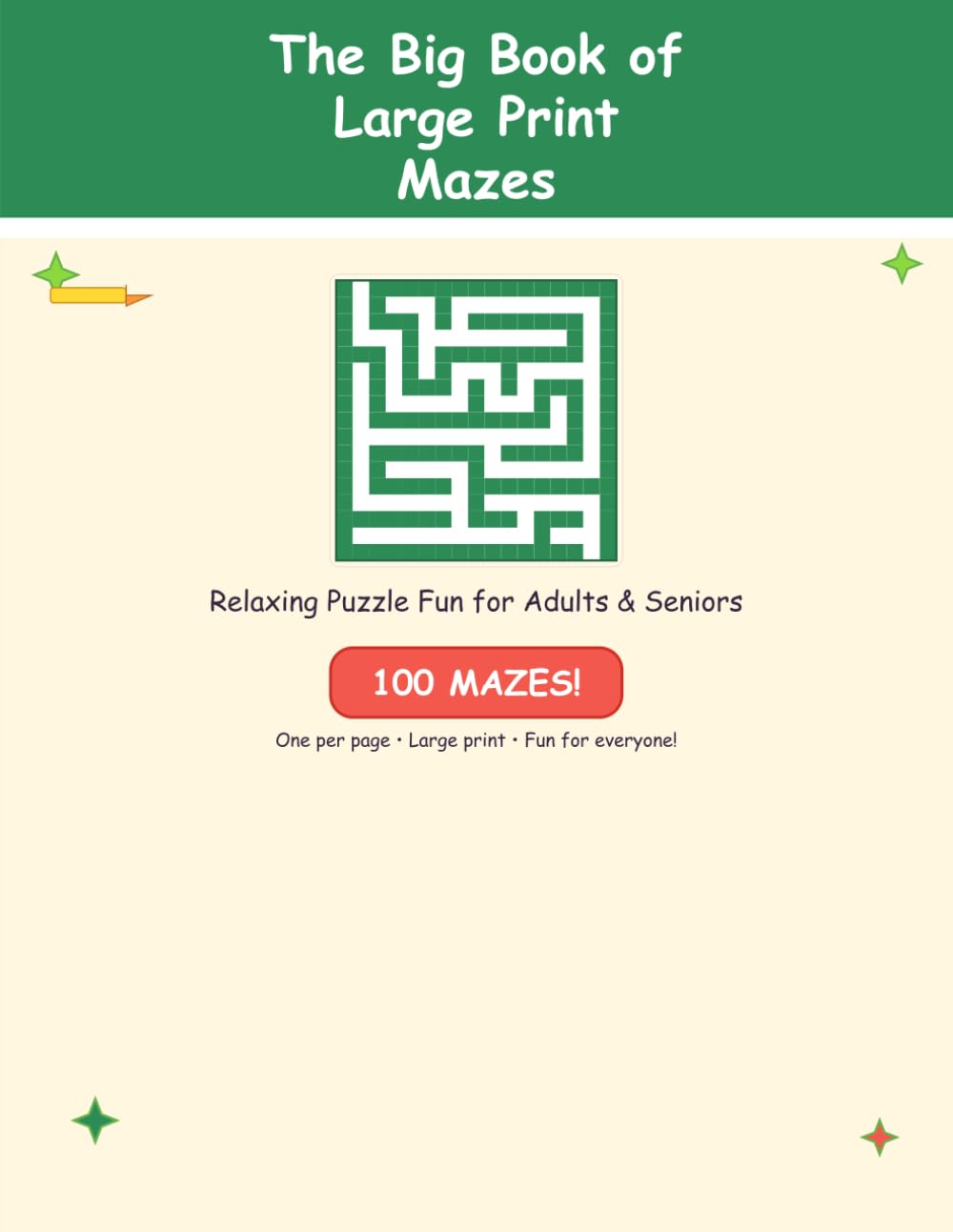 The Big Book of Mazes: 100 Brain-Boosting Puzzles