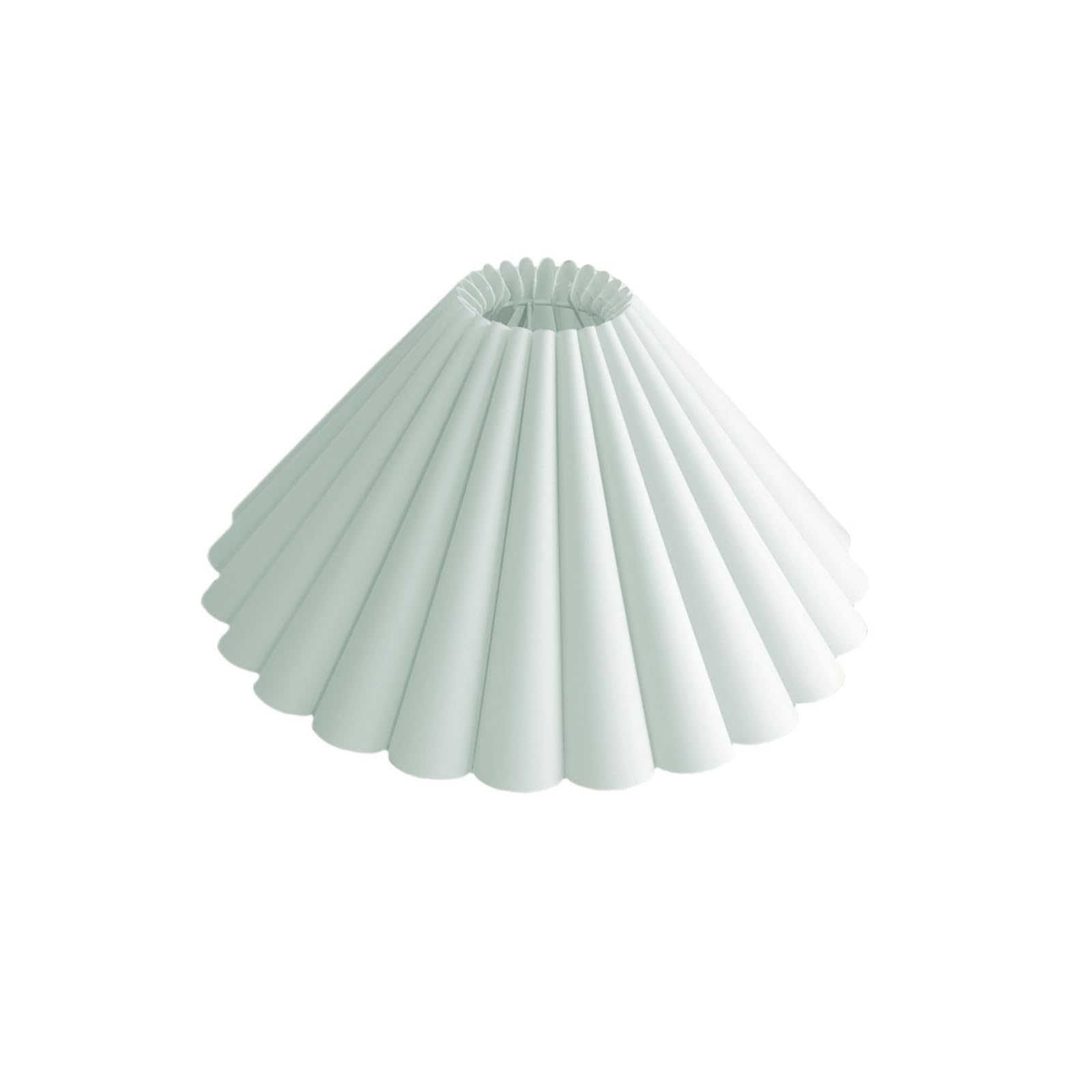 Luxemetals White Petal Fabric Lampshade E26 E27- Used For Desk Lamps And Floor(White)
