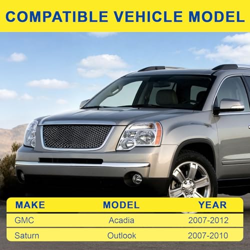 Image of 3 wipers Replacement For GMC Acadia 2007-2012 Saturn Outlook 2007-2010 Original Equipment Windshield Wiper Blades Set - 24 inch+21 inch+11 inch (Set of 3) Top Lock